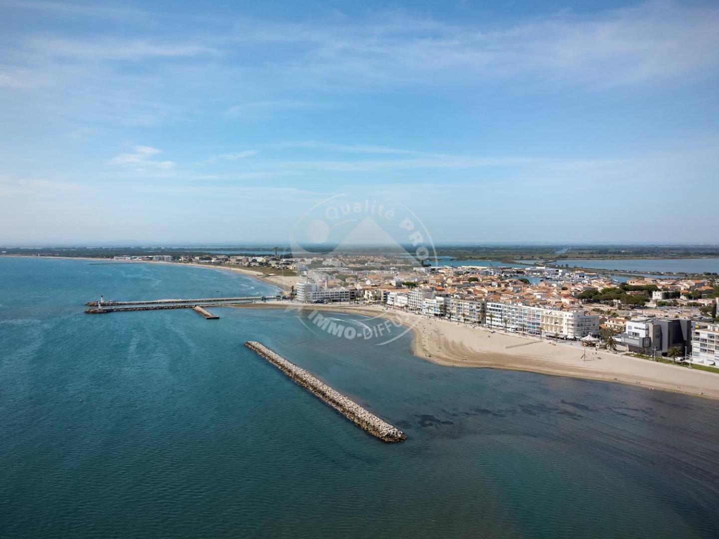 As19003- P4 A 400M De La Plage Avec Garage 2 Voitures لو غراو دو روا المظهر الخارجي الصورة